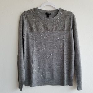 J. Crew | merino wool | sparkle | plaid | m